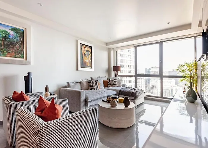 Luxury With Amazing Pool, Gym, Sauna, Wifi Apartment