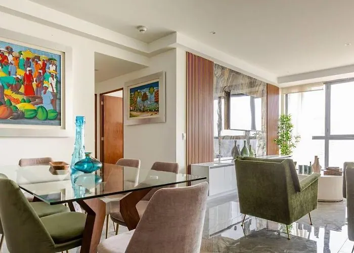 Luxury With Amazing Pool, Gym, Sauna, Wifi * Mexico City