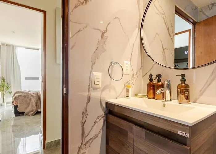 Luxury With Amazing Pool, Gym, Sauna, Wifi Apartment Mexico City