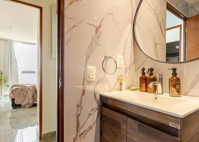 Luxury With Amazing Pool, Gym, Sauna, Wifi Apartment Mexico City