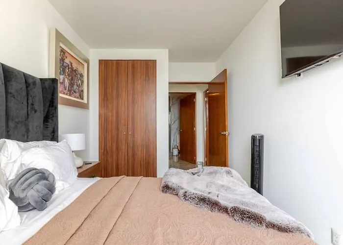 Luxury With Amazing Pool, Gym, Sauna, Wifi * Mexico City